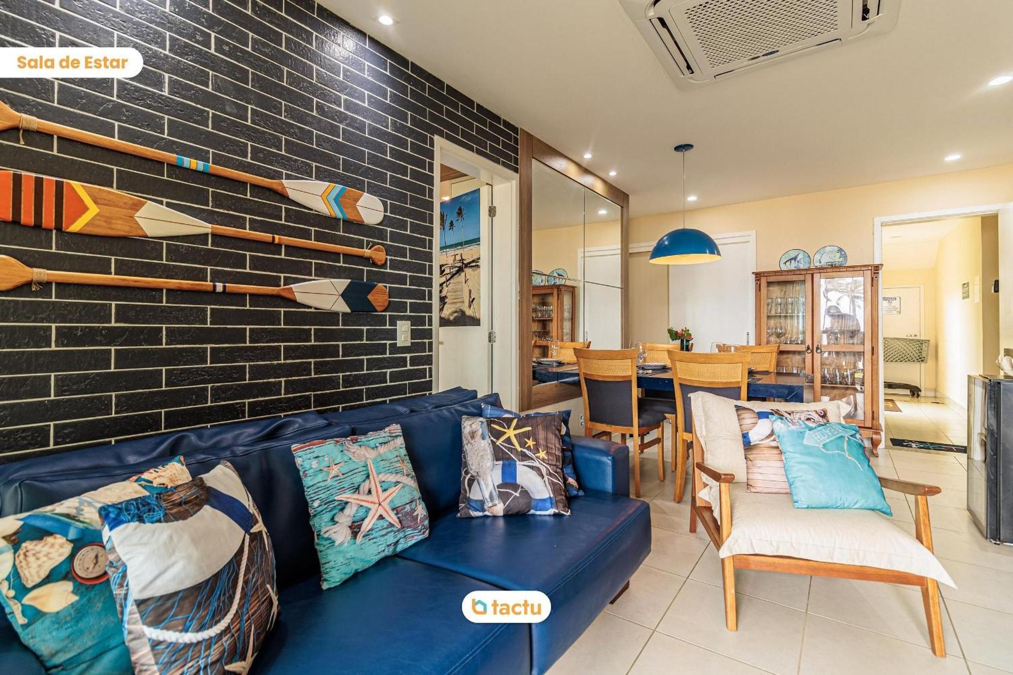 Bangalo Frente Mar No Vg Sun Cumbuco Por Tactu 빌라 외부 사진