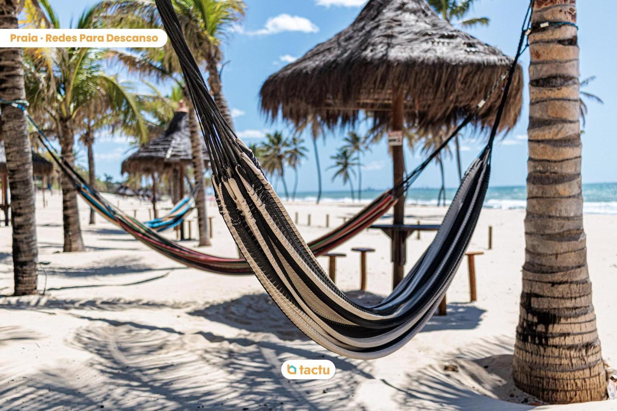 Bangalo Frente Mar No Vg Sun Cumbuco Por Tactu 빌라 외부 사진